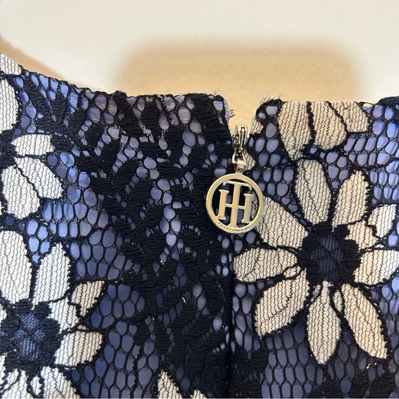 Tommy Hilfiger Blue Sleeveless A-line Dress Size 4 - Picture 3 of 7